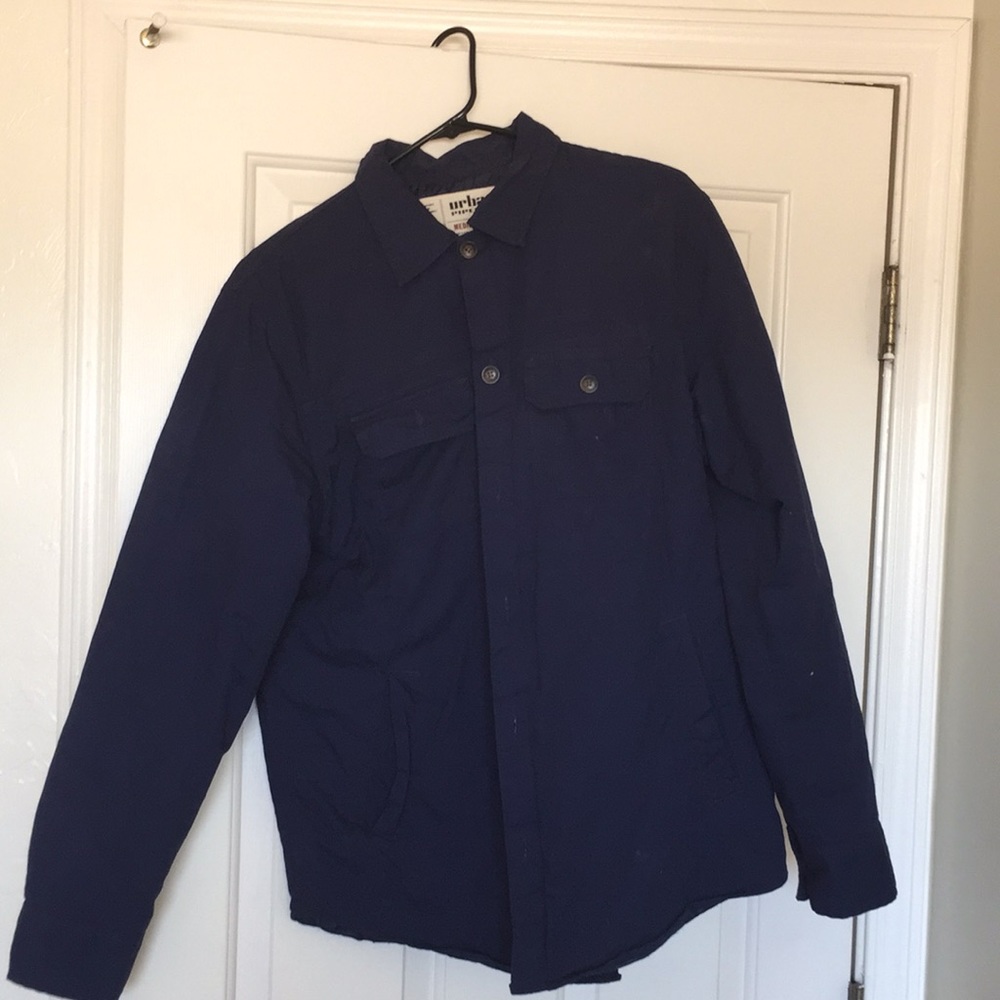 Middleweight lined blue jacket
